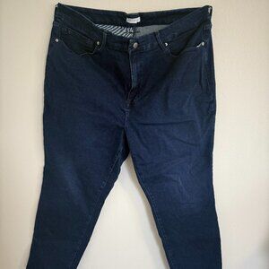 Good American Always Fits Jeans in Dark Denim Sz 20-26